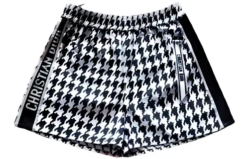 DIOR SS22 Casual Shorts Women's Black