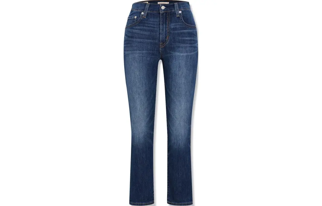 Levi's Jeans Women's Dark Blue Thin Straight Fit Pants