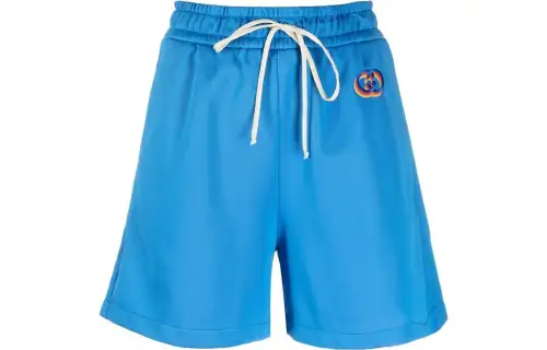 【Previous Season】GG embroidered track shorts