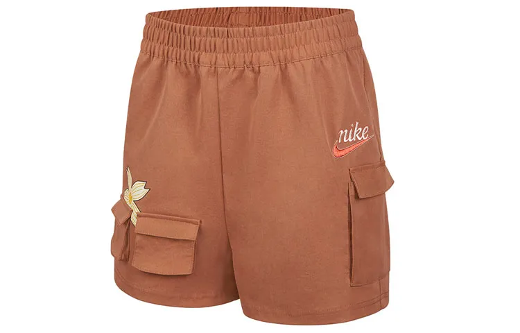 Nike Casual Shorts Women's Tea Brown Moderate