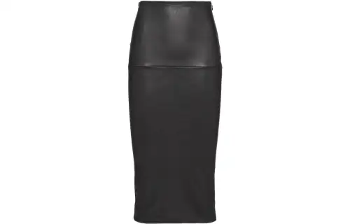 PRADA SS23 Casual Long Skirt Women's Black