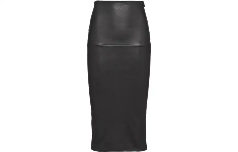 PRADA SS23 Casual Long Skirt Women's Black