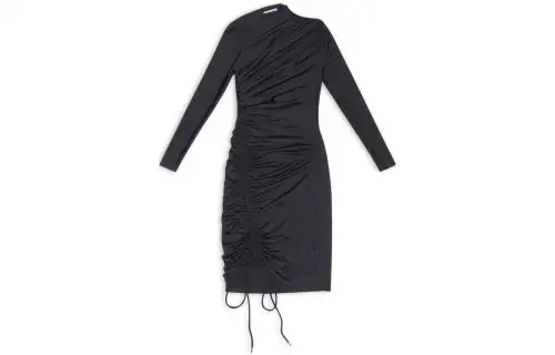 【Best of: PromotionsReplicated_PMPrevious Season】drawstring-detailed minidress
