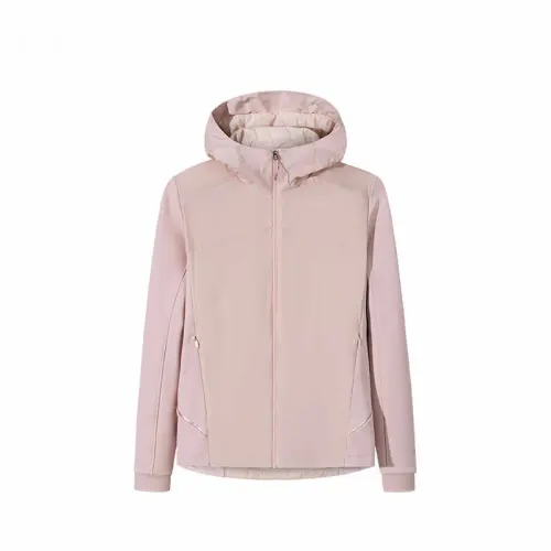 Anta Puffer Jacket Women's Ice Taro Pink