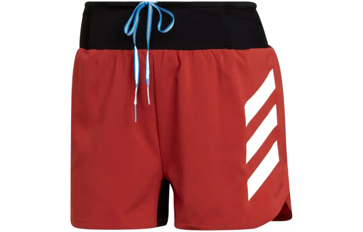 Adidas Casual Shorts Women's Red Moderate