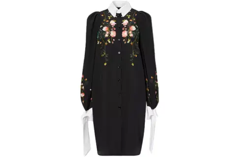 Burberry Sleeveless Dresses Women's Black Lapel Moderate