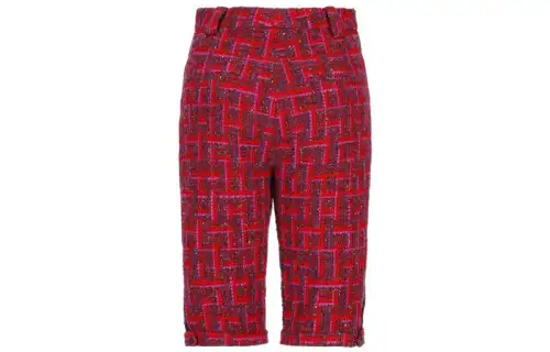SAINT LAURENT Casual Shorts Women's Red