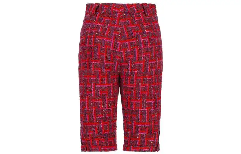 SAINT LAURENT Casual Shorts Women's Red