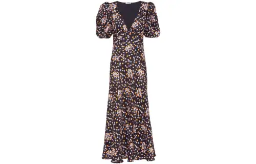 MIU MIU Short Sleeved Dress Women's Multicolor