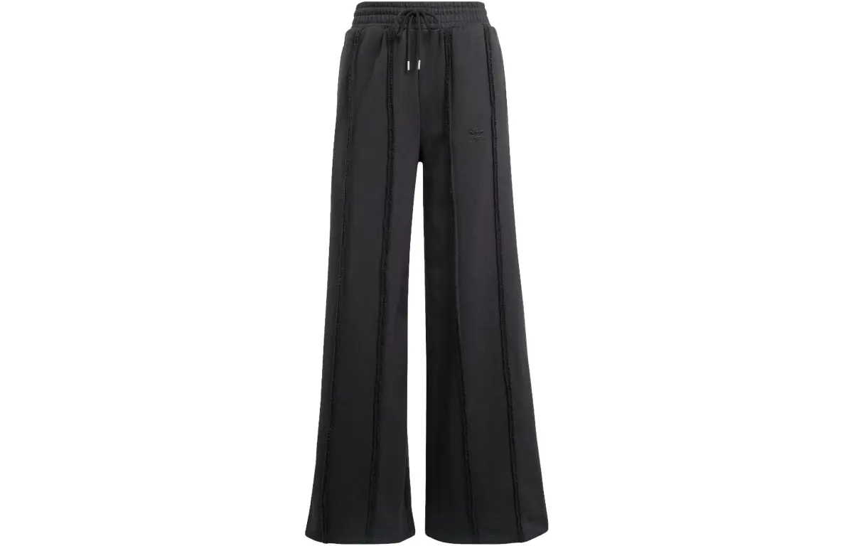 Adidas Originals DISTRESSED SWEAT PANTS Knitted Sweatpants Women's Black
