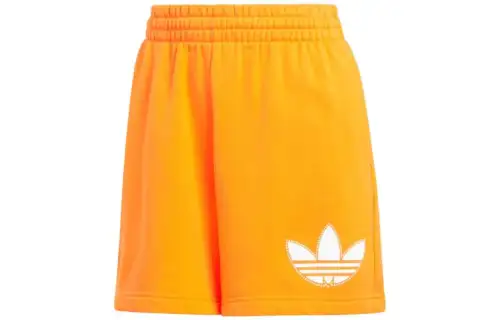 Adidas Originals Trefoil Casual Shorts Women's Orange Moderate