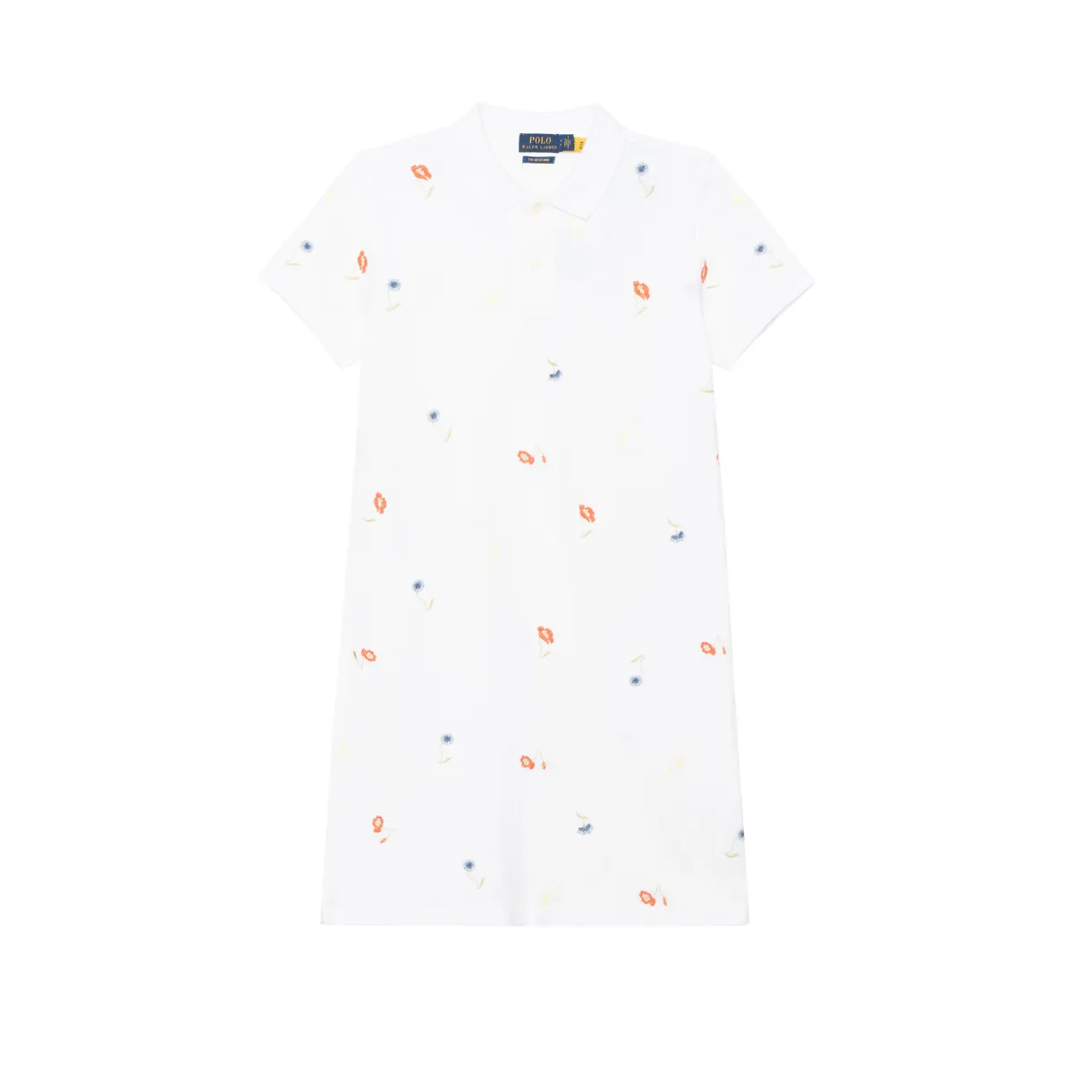 Polo Ralph Lauren SS22 Short Sleeved Dress Women's White