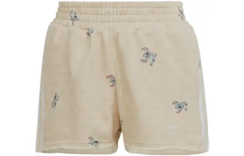 Adidas Originals X Disney Adidas Originals X Disney Casual Shorts Women's Khaki Moderate