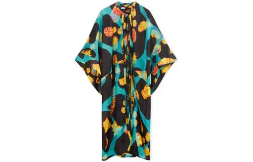 LOEWE Long Sleeved Dresses Women's Multicolor Crew Neck Moderate