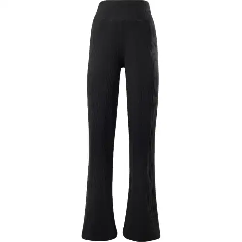 Reebok Yoga Cotton Rib Pants Casual Pants Women's Black