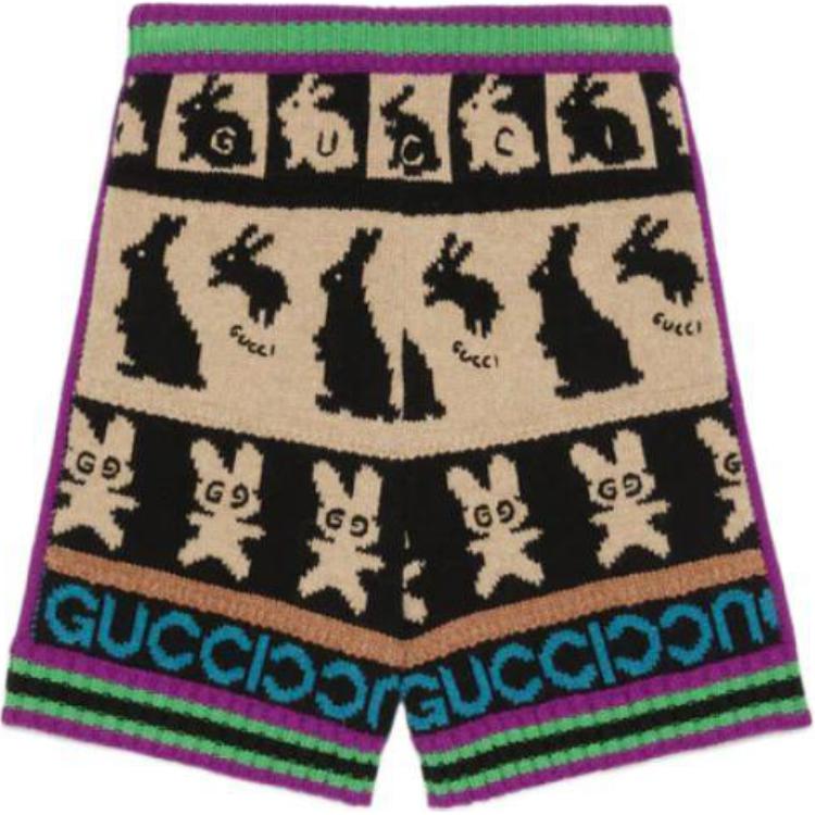 Женские шорты Gucci GUCCI SS23 (коричневые)