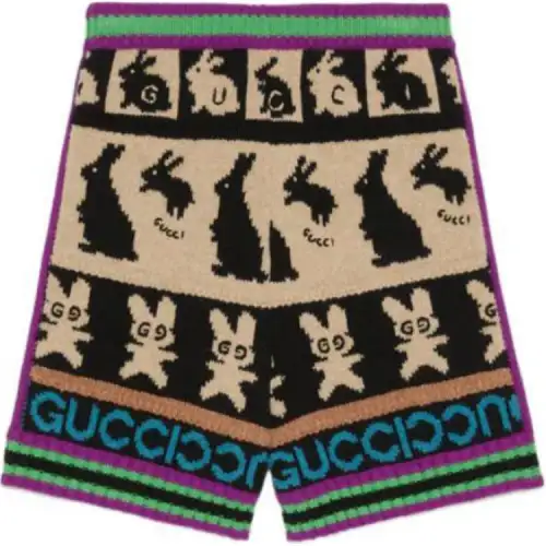 【Previous Season】bunny knitted shorts