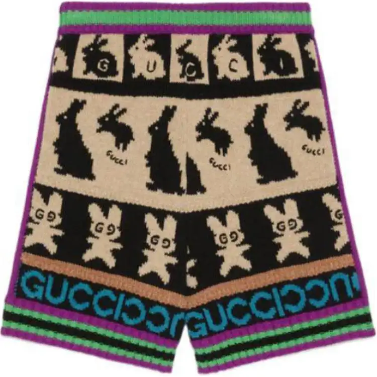 【Previous Season】bunny knitted shorts