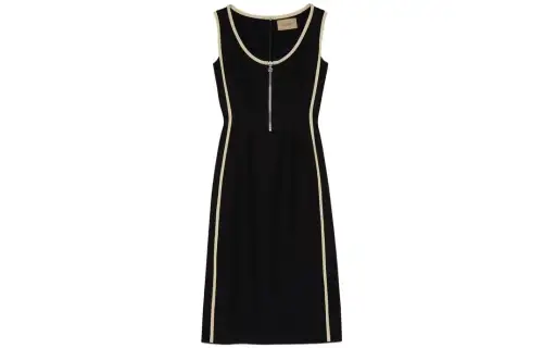 GUCCI SS22 Sleeveless Dress Women's Black