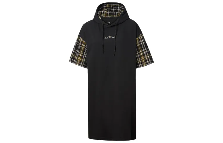 Converse Short Sleeved Dress Women's Black