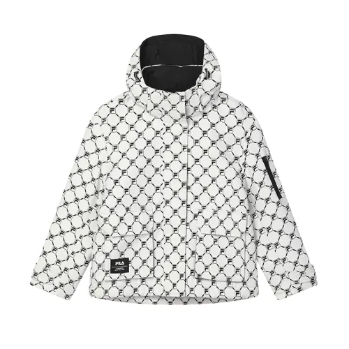 FILA Heritage SS25 Puffer Jacket Women's Cloud White