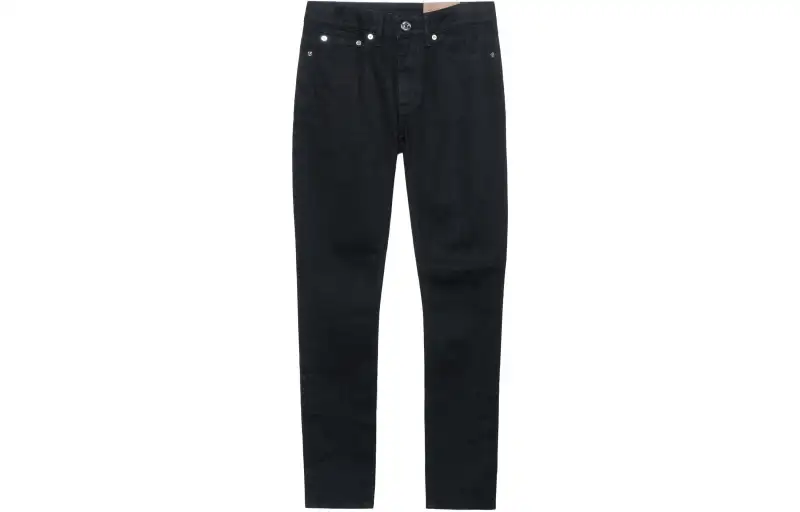 Burberry Women's Mid Rise Skinny Jeans Black