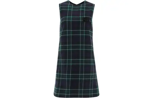 MIU MIU Sleeveless Dress Women's Green