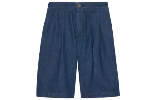 GUCCI Denim Bermuda Shorts