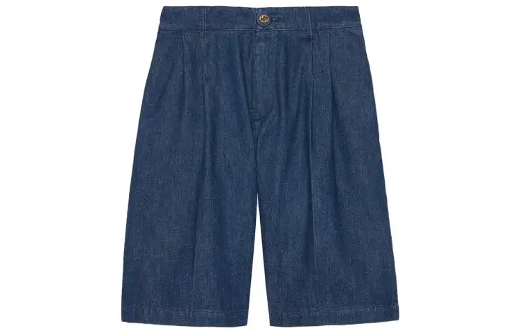 GUCCI Denim Bermuda Shorts