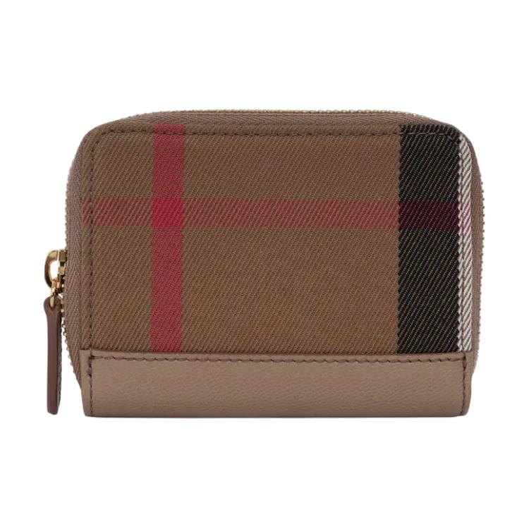 Женский кошелек Burberry 80845281 (каштановый)