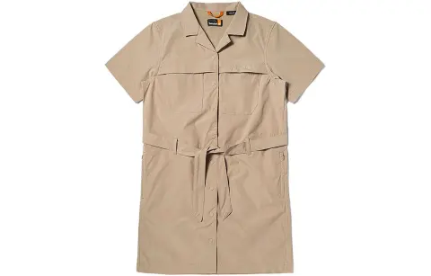 Timberland Short Sleeved Dress Women's Light Mud
