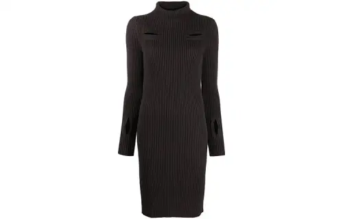 Bottega Veneta FW21 Long Sleeved Dress Women's
