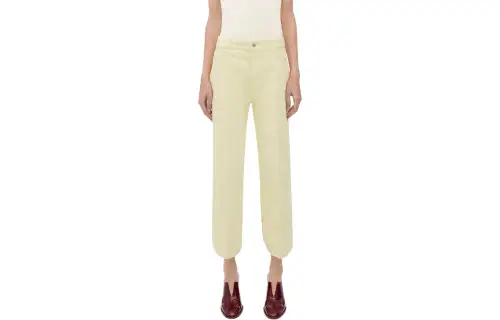 Bottega Veneta SS24 Jeans Women's Banana Color