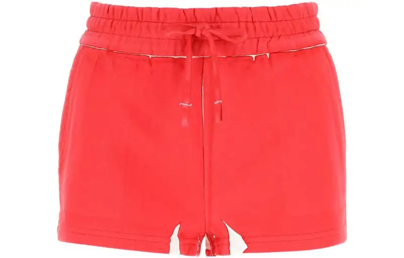 PRADA Casual Shorts Women's Red Moderate