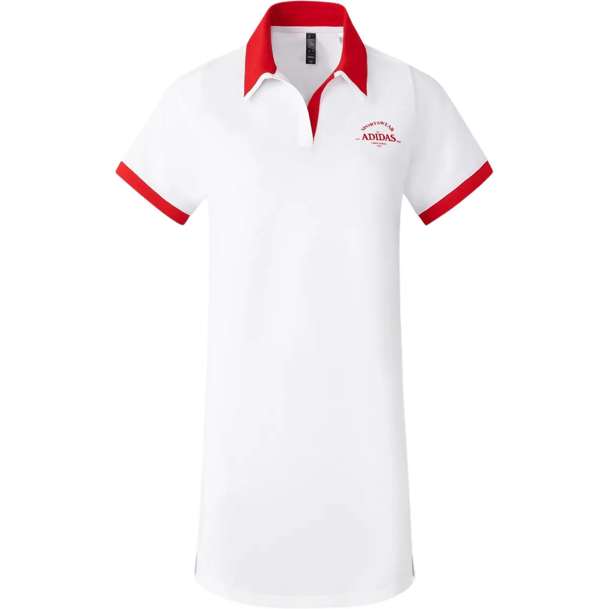 Adidas Short Sleeved Dress Women's White