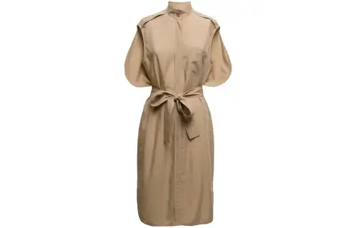 Burberry SS22 Sleeveless Dress Women's Umber