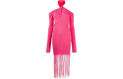 Bottega Veneta FW20 Long Sleeved Dress Women's Pink