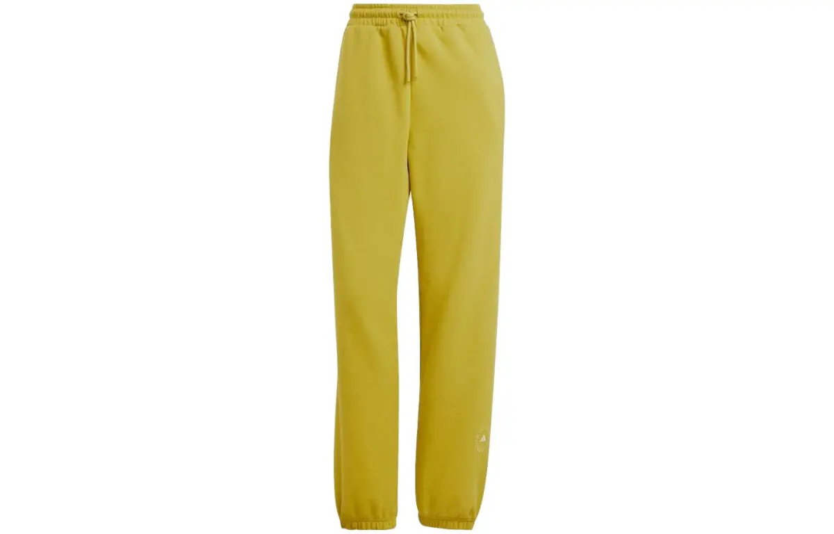 Adidas Stella McCartney Knitted Sweatpants Women's Yellow