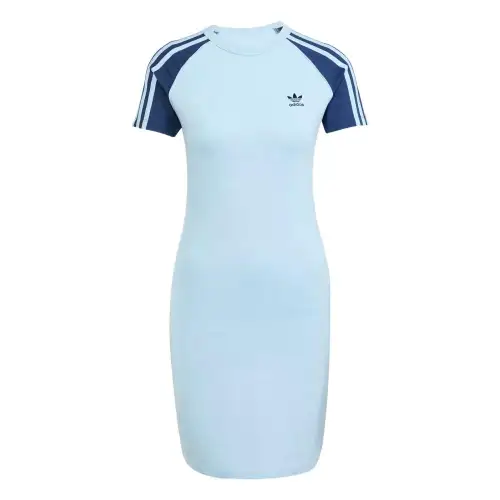 Adidas Originals Adicolor 3 Stripes Raglan Short Sleeve Dress