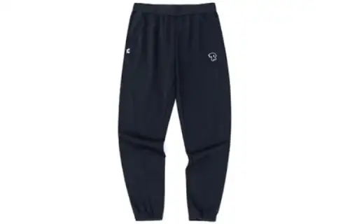 ANTA Knitted Sweatpants Women's Black Moderate Slim Fit Pants