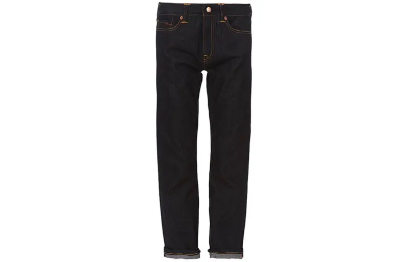 EVISU SS19 Straight Fit Pants Jeans Women's Denim Blue