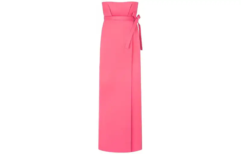 DIOR SS23 Sleeveless Dress Women's Pink