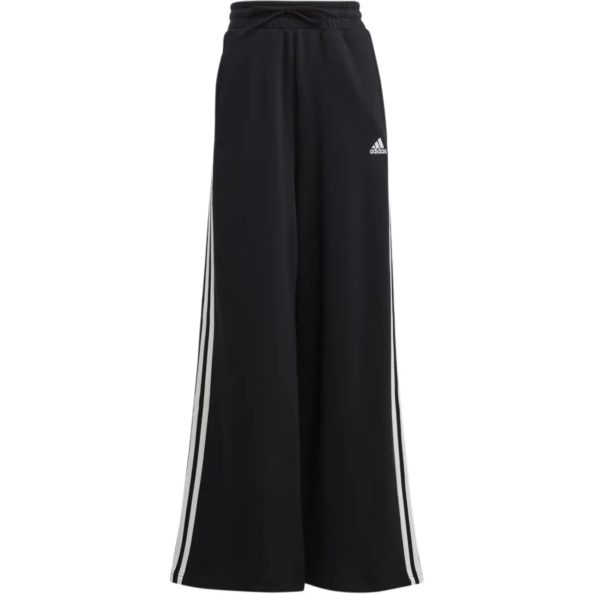 Adidas Free Shipping With AdiClub Essentials 3 Stripes French Terry Wide Pants
