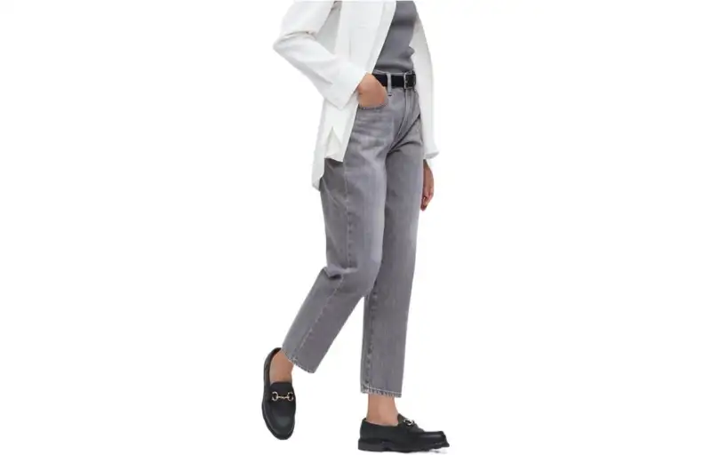 UNIQLO Jeans Women's Sky Gray Thin Slim Fit Pants