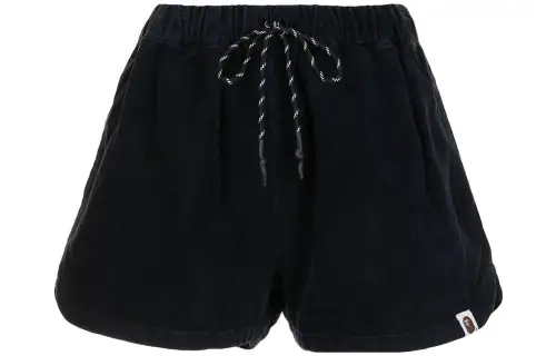 A BATHING APE Casual Shorts Women's Marine Blue Moderate