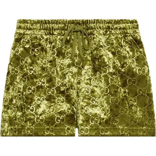 GUCCI SS23 Casual Shorts Women's Green