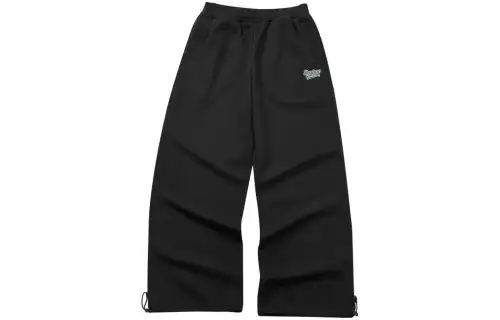 Skechers Knitted Sweatpants Women's Carbon Black/0018 Moderate Cuffed Pants
