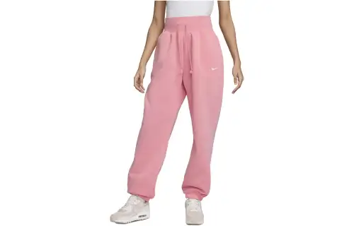 Nike Knitted Sweatpants Women's Pink Moderate Other