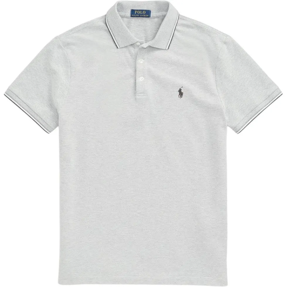 Polo Ralph Lauren Polo Shirt Custom Slim Fit Men's Gray