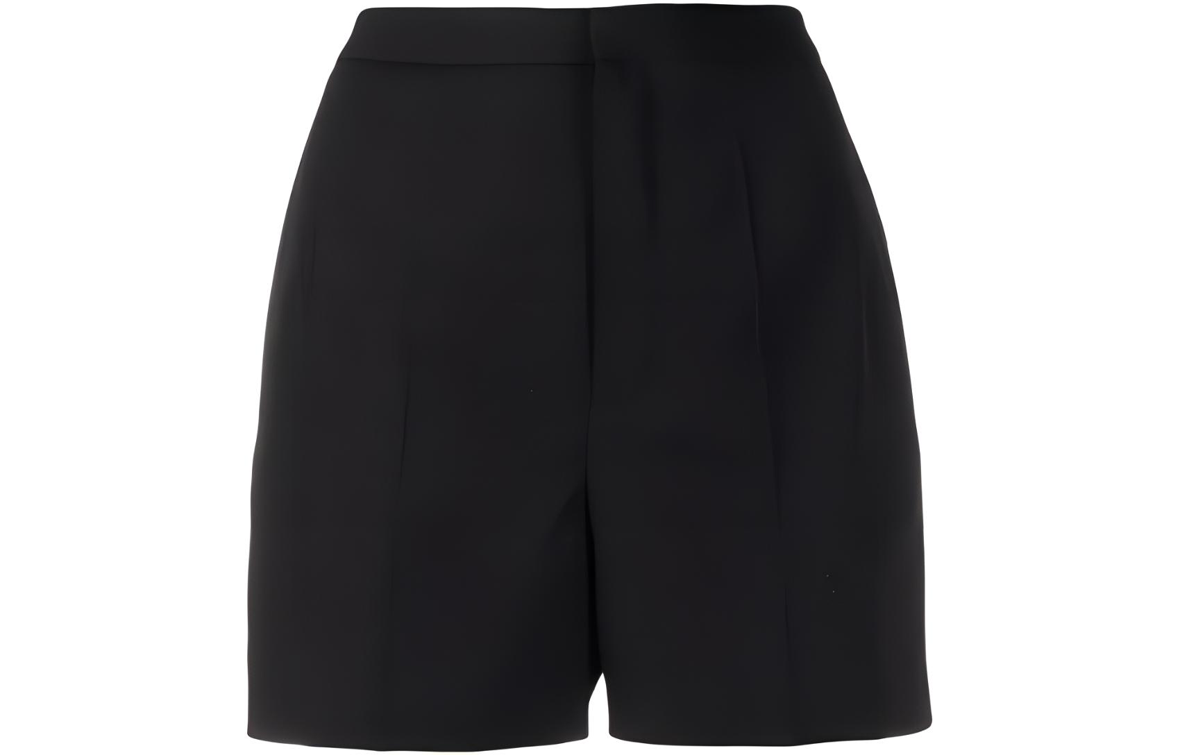SAINT LAURENT Casual Shorts Women's Black Thin